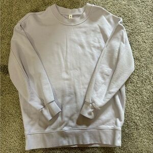 Lululemon oversized crewneck sweatshirt size 2
